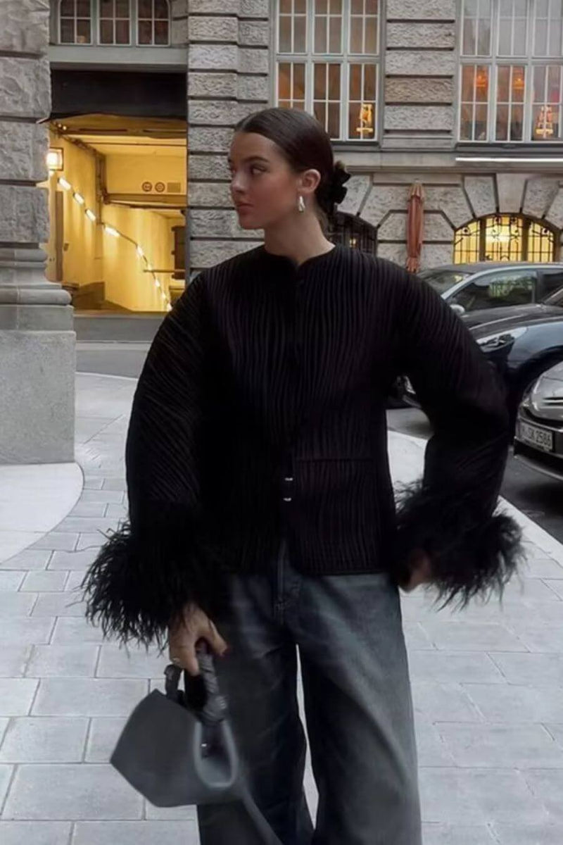 トップス andmary Sharon ribbon tops black ANDMARY】Sharon ribbon tops