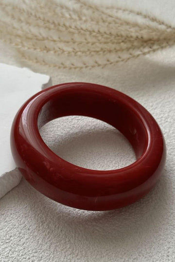 Bracelet For Women -Bling Belle Bangle Gold, White, Red- Fancy Pants