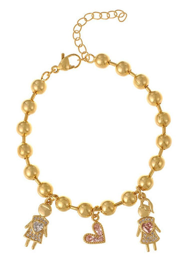 Bracelet For Women -Coeur Bracelet Gold- Fancy Pants
