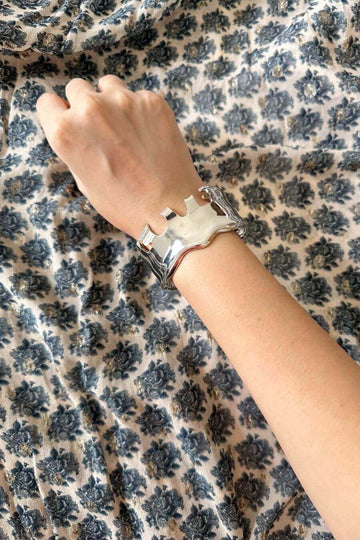 Bracelet For Women - Wisdom Cuff Silver - Fancy Pants