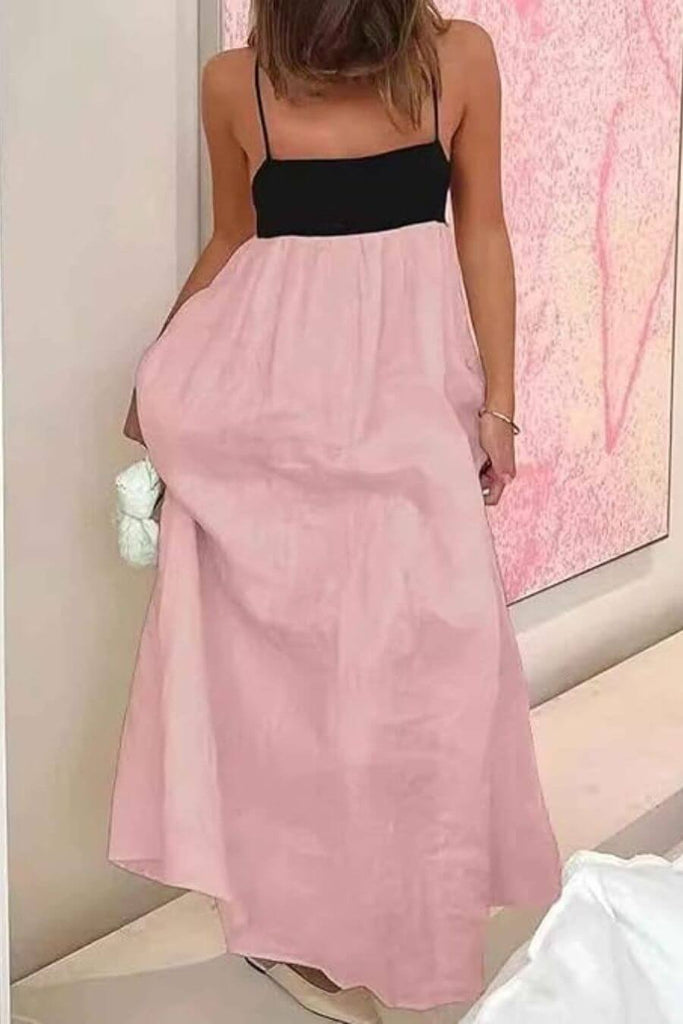 Dresses For Women -Block Dress Pink, Monochrome- Fancy Pants