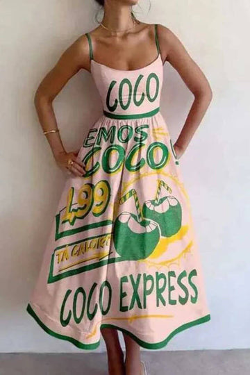Dresses For Women -Coco Express Maxi Green - Fancy Pants