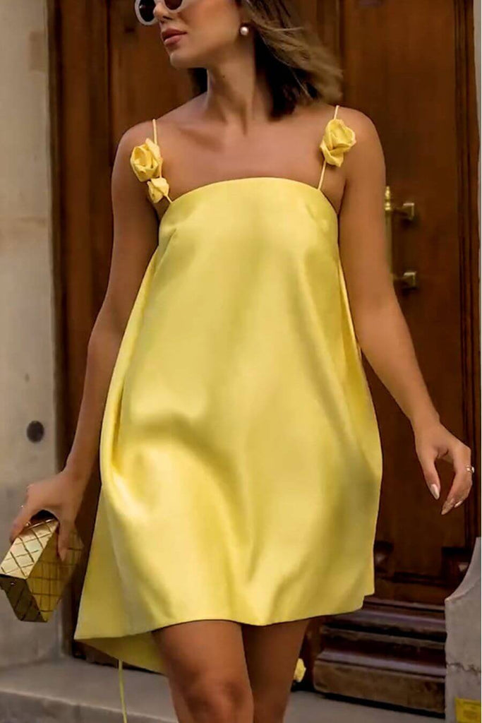 Dresses For Women -Lemon Drop Dress Yellow - Fancy Pants