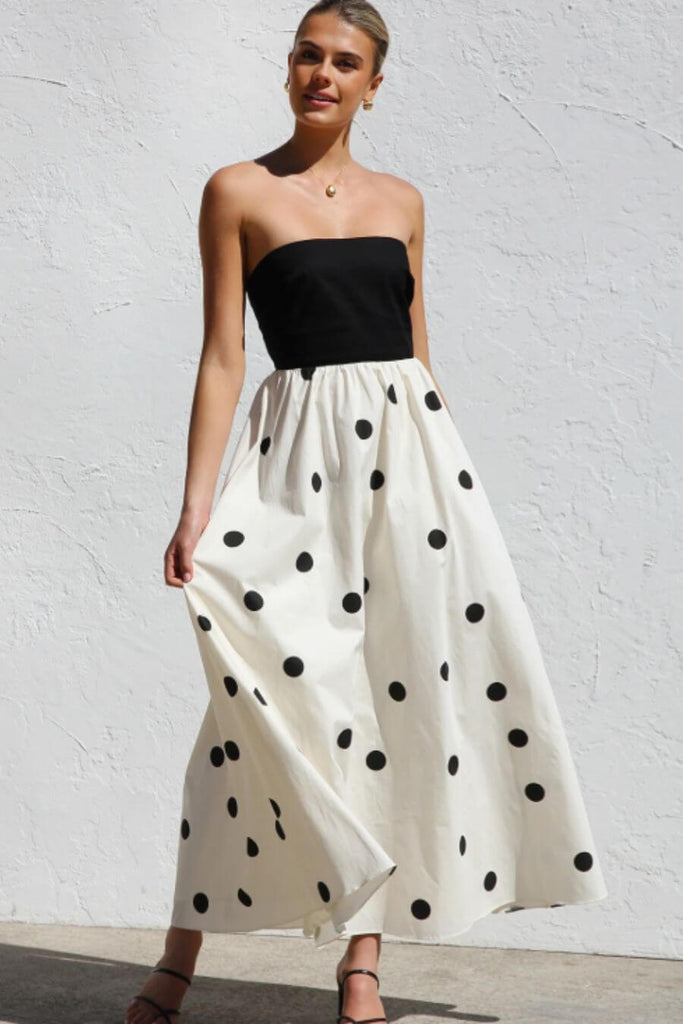 Dresses For Women -Moonlit Maxi Monochrome- Fancy Pants