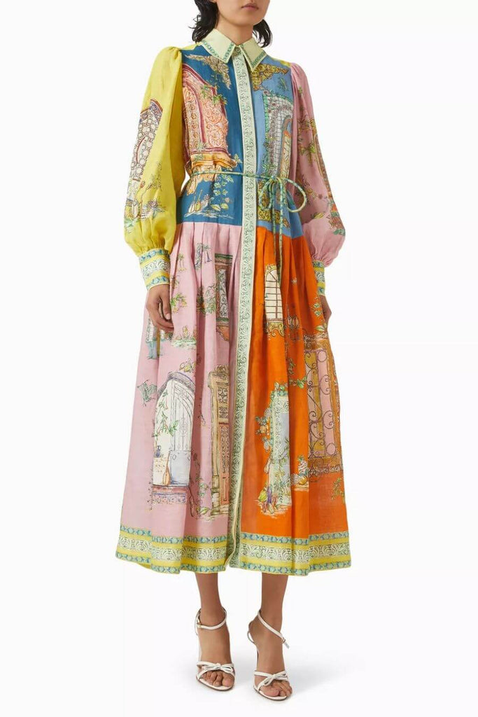 Dresses For Women - Pixel Dress Multi - Fancy Pants