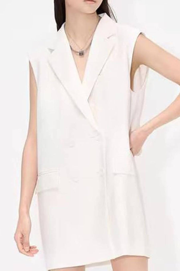 Dresses For Women - Rheya Bow Dress Black, White- Fancy Pants