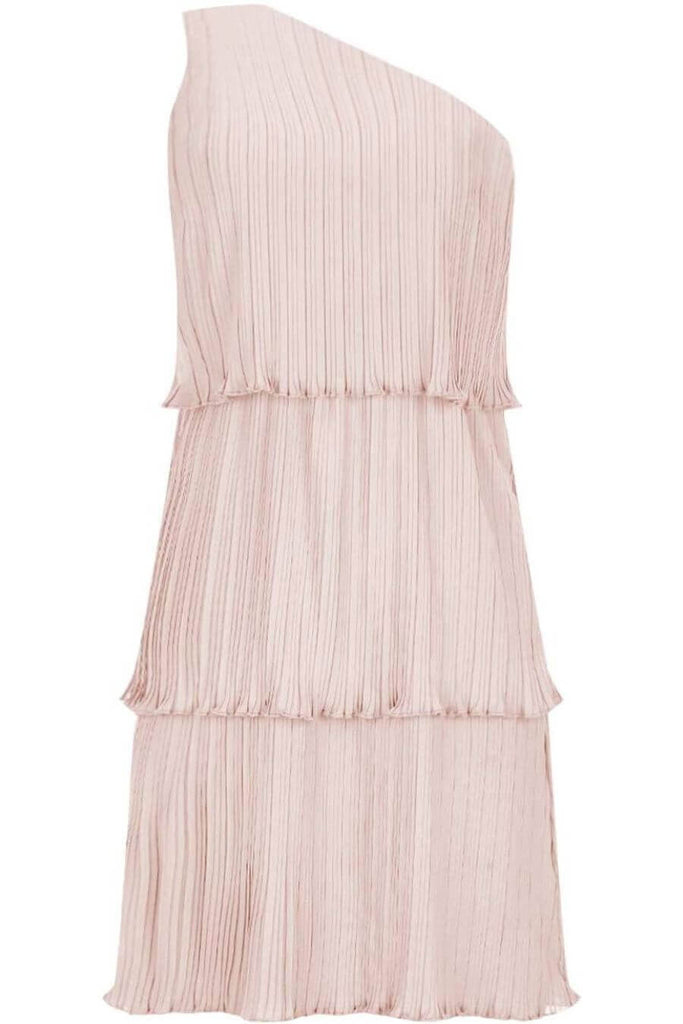 Dresses For Women - Shiba Pleated Dress: Green, Pink, Blue, Black  - Fancy Pants