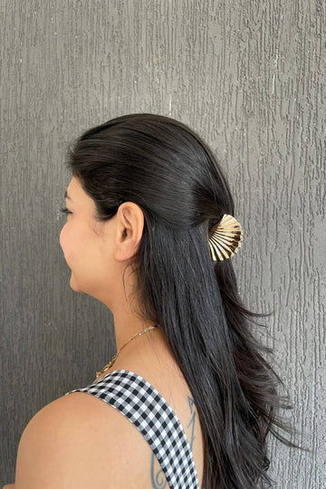 Hair Accessories for Women - Kemina Mini Claw Clip Gold, Silver - FancyPants