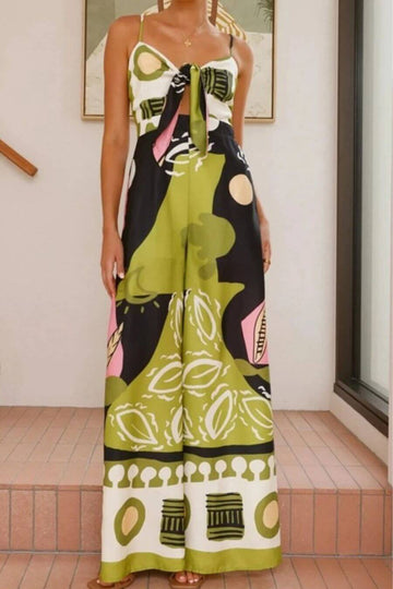 Jumpsuit For Women - Fix it Jumpsuit Green, Pink - Fancy Pants