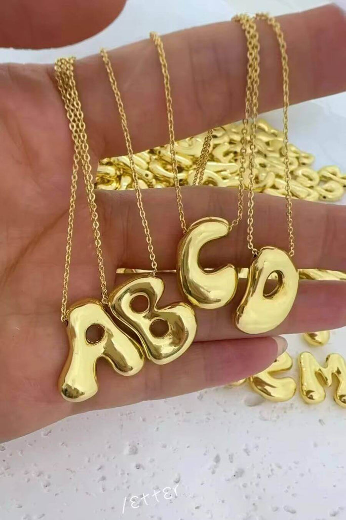 Necklace For Women - Belief Alphabet Necklaces - Fancy Pants