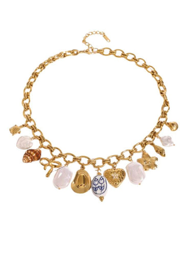 Necklace For Women -Diana Necklace Gold- Fancy Pants