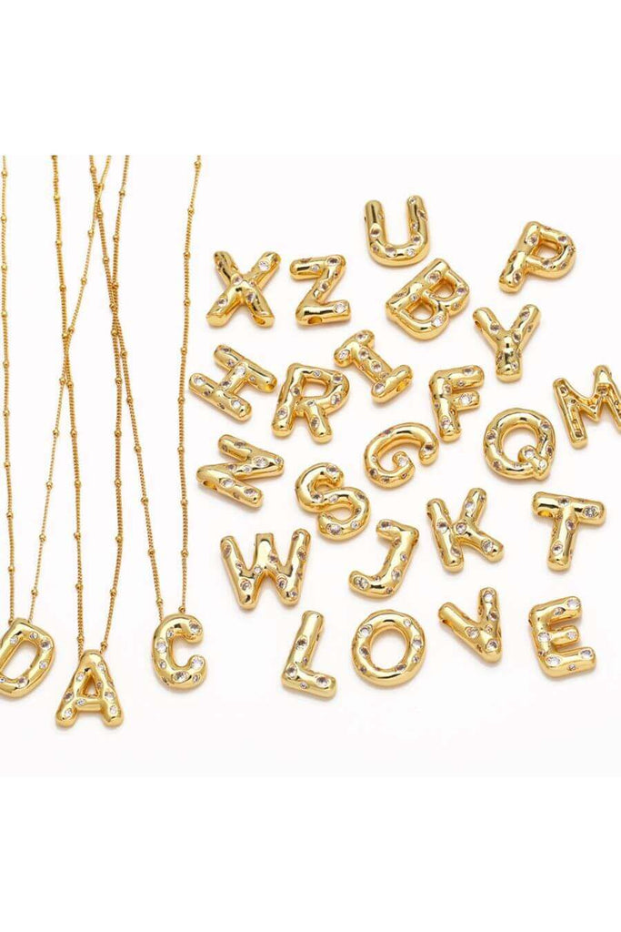 Necklace For Women - Font Alphabet Necklaces - Fancy Pants