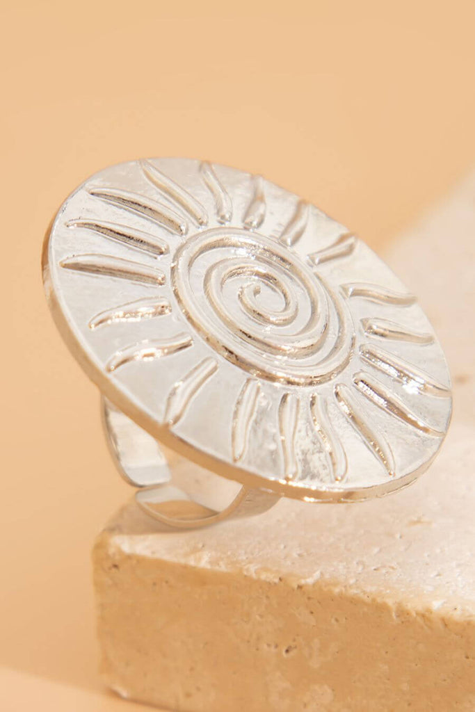 Rings For Women - Sun Ring Gold, Silver- Fancy Pants