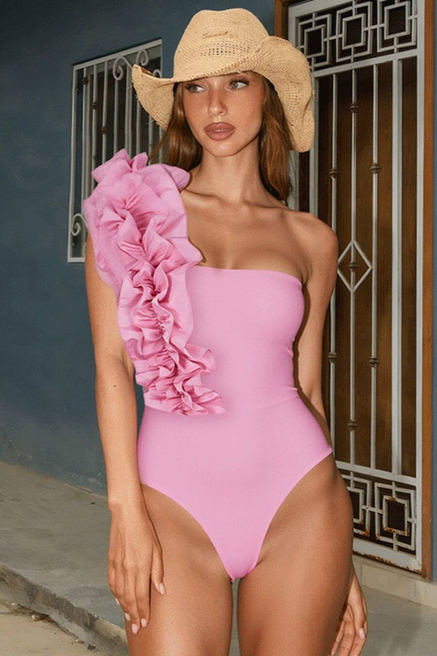 Swimwear For Women -Barbie Swimsuit Pink- FancyPants