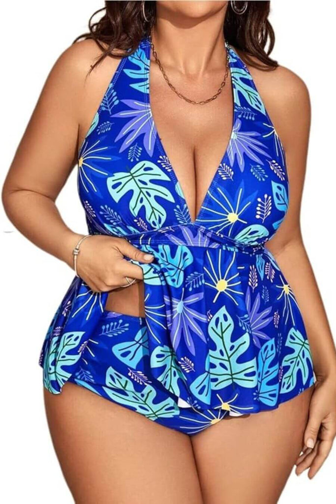Swimwear For Women -Cala Tankini Blue - FancyPants