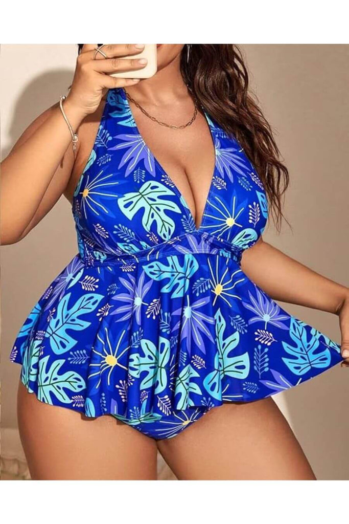 Swimwear For Women -Cala Tankini Blue - FancyPants