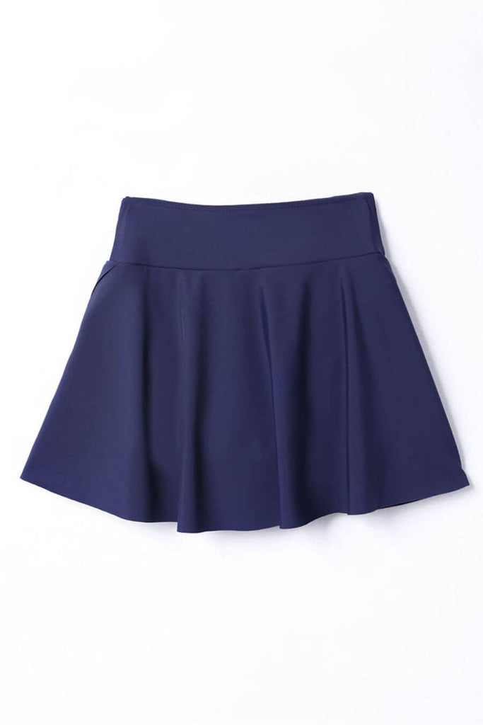 Swimwear For Women -Isla Swim Skirt Black, Navy - FancyPants