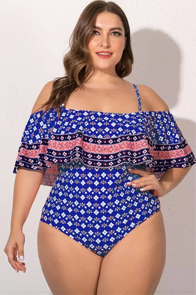 Swimwear For Women -Lagoona Swimsuit Blue, orange - FancyPants