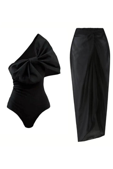 Swimwear For Women - Linda Swim Set Of 2 Black - Fancy Pants 