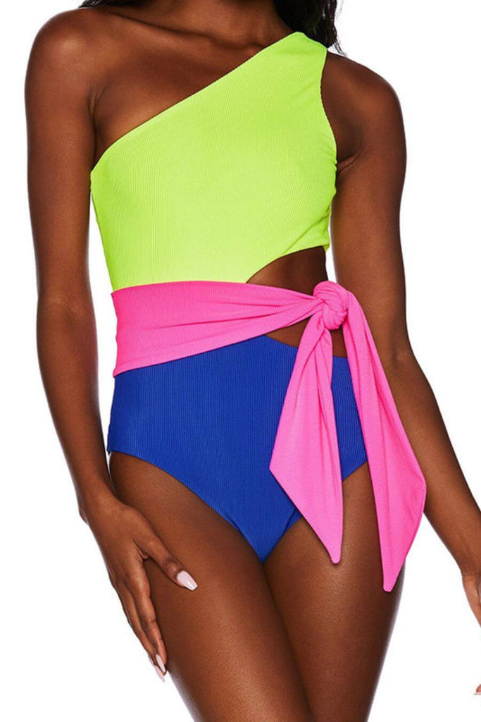 Swimwear For Women - Rainbow Swimsuit- FancyPants