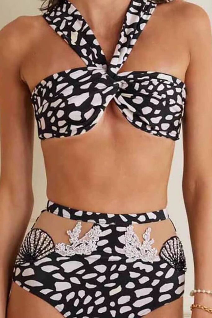 Swimwear For Women -Resort Bikini: Monochrome- FancyPants