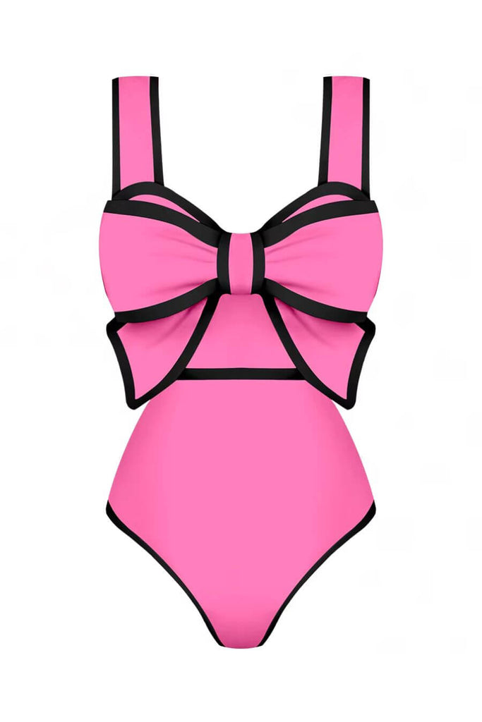 Swimwear For Women - Blake 2.0 Swimsuit Pink, Black - Fancy Pants 