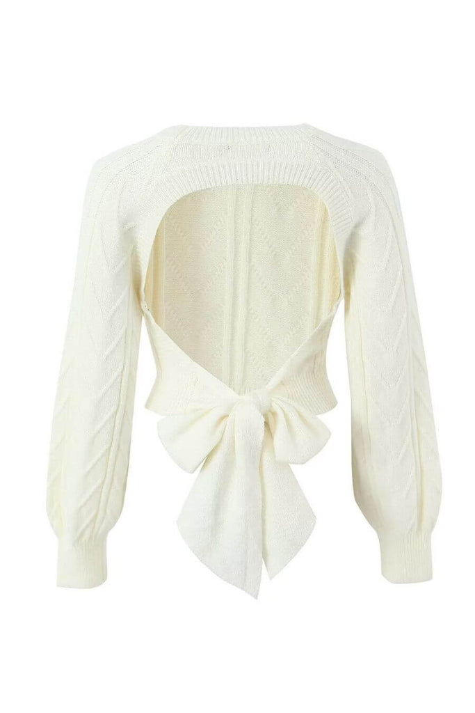 Tops For Women - Nora Sweater Top Off-white- FancyPants 