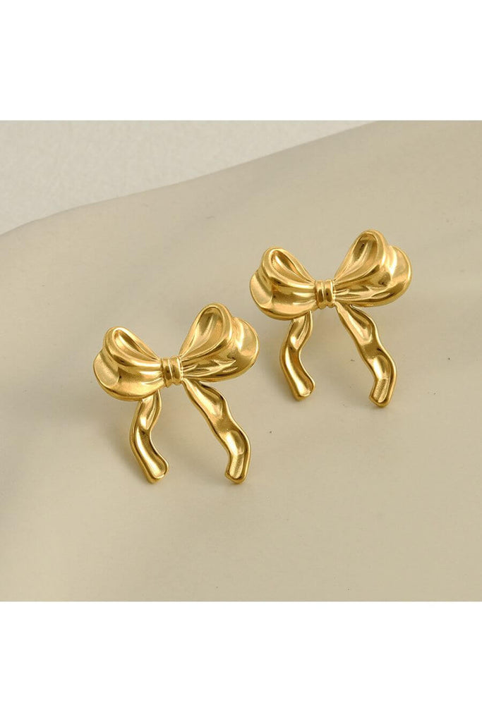 Trendy Earrings For Women -Mini Bow Earrings - Fancy Pants