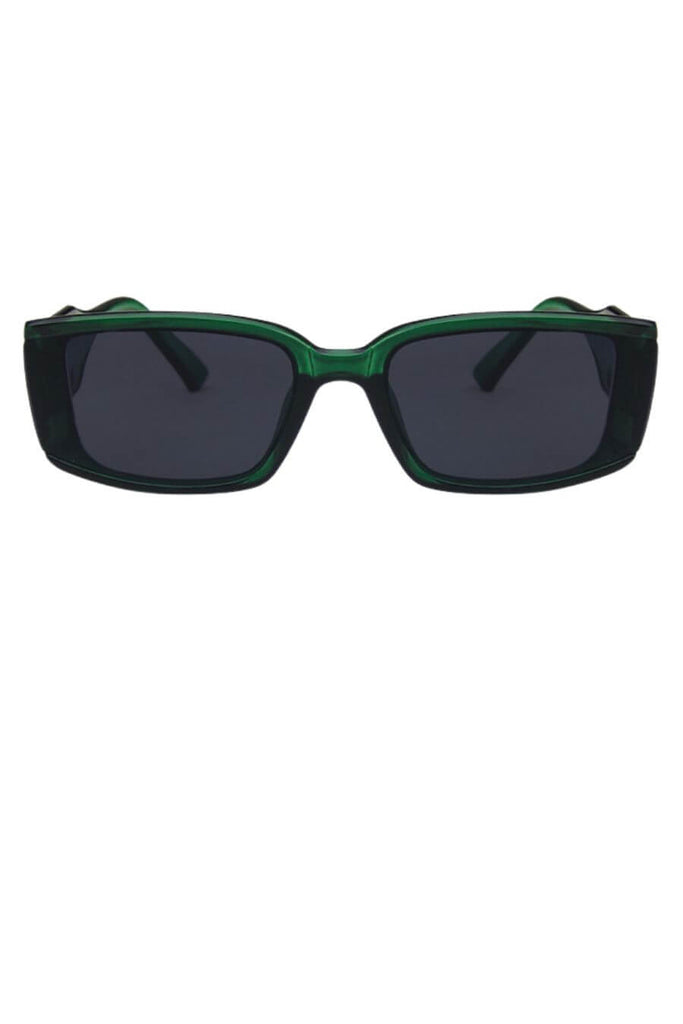 UV400 Protection Sunglasses For Women -Korner Sunglasses  Leopard, Green- FancyPants