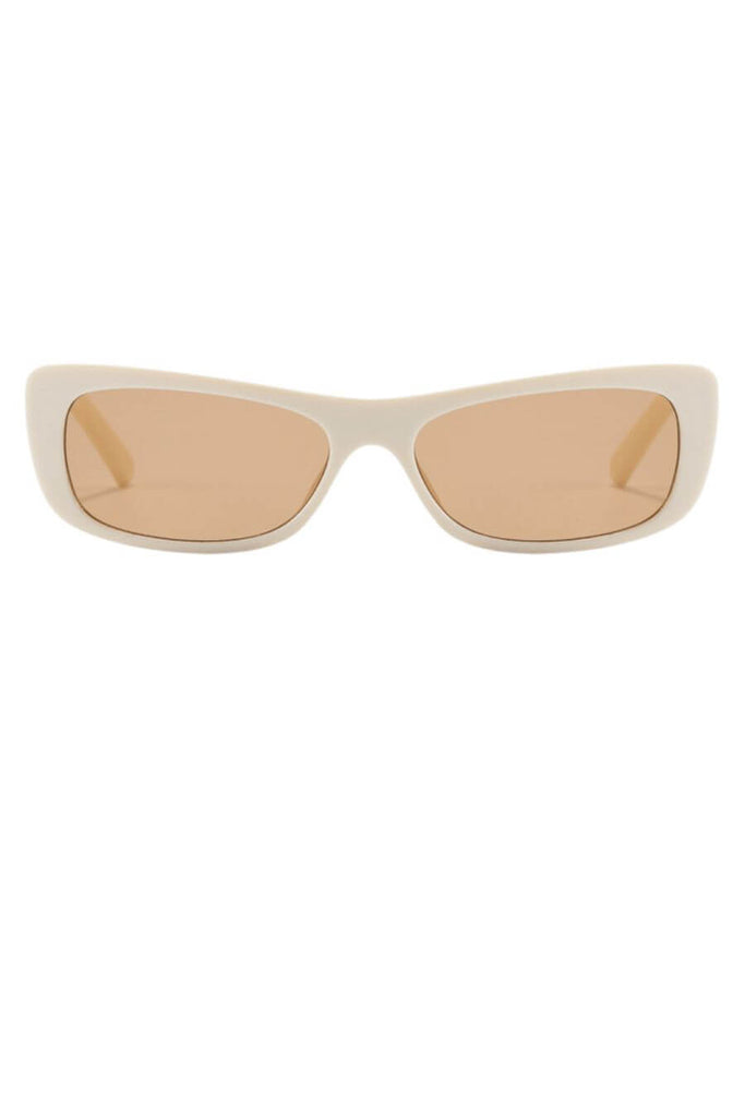 UV400 Protection Sunglasses For Women -Steve Sunglasses White, Green, Brown- FancyPants