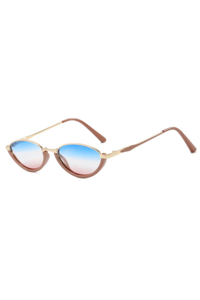 UV400 Protection Sunglasses For Women -Stacey Sunglasses  Nude, Red, Grey, Green- FancyPants