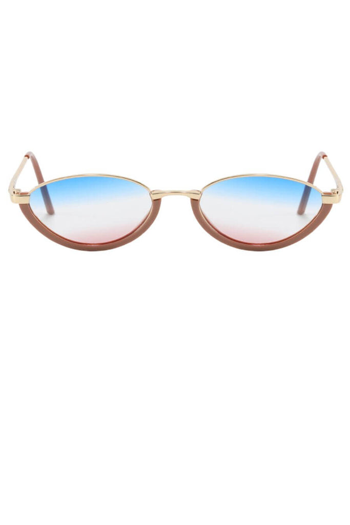 UV400 Protection Sunglasses For Women -Stacey Sunglasses  Nude, Red, Grey, Green- FancyPants